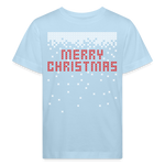 Weihnachten Kinder Bio-T-Shirt - Hellblau