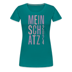 Schatz Valentinstag Frauen Premium T-Shirt - Divablau