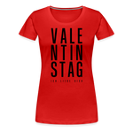 Valentinstag Frauen Premium T-Shirt - Rot