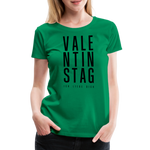 Valentinstag Frauen Premium T-Shirt - Kelly Green