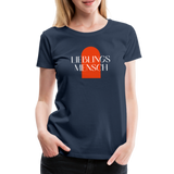 Lieblingsmensch Frauen Premium T-Shirt - Navy