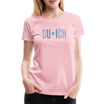 Du & Ich Frauen Premium T-Shirt - Hellrosa