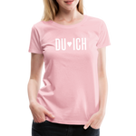 Du & Ich Frauen Premium T-Shirt - Hellrosa