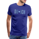 Du & Ich Männer Premium T-Shirt - Königsblau