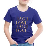 Love Kinder Premium T-Shirt - Königsblau