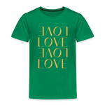 Love Kinder Premium T-Shirt - Kelly Green