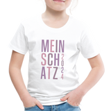 Schatz Kinder Premium T-Shirt - weiß