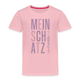 Schatz Kinder Premium T-Shirt - Hellrosa