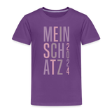 Schatz Kinder Premium T-Shirt - Lila