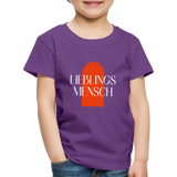 Lieblingsmensch Kinder Premium T-Shirt - Lila