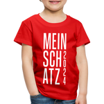 Schatz Kinder Premium T-Shirt - Rot