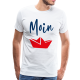 Moin Männer Premium T-Shirt - Weiß