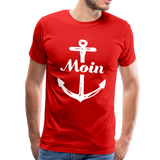 Moin Männer Premium T-Shirt - Rot