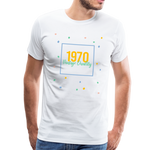 1970 Männer Premium T-Shirt - Weiß