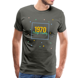 1970 Männer Premium T-Shirt - Asphalt
