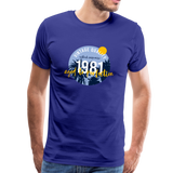 1981 Männer Premium T-Shirt - Königsblau