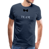 Bräutigam Team Männer Premium T-Shirt - Navy