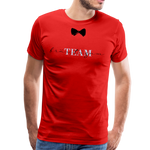 Bräutigam Team Männer Premium T-Shirt - Rot