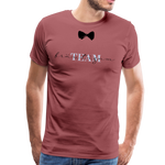 Bräutigam Team Männer Premium T-Shirt - washed Burgundy