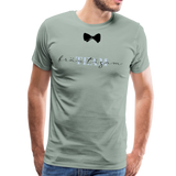 Bräutigam Team Männer Premium T-Shirt - Graugrün