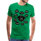 Hundesprache Männer Premium T-Shirt - Kelly Green