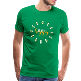 Bee Happy Männer Premium T-Shirt - Kelly Green