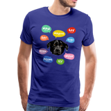 Hundesprache Männer Premium T-Shirt - Königsblau