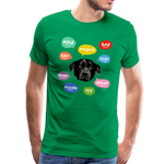 Hundesprache Männer Premium T-Shirt - Kelly Green