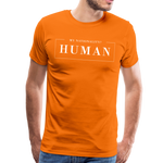 Human Männer Premium T-Shirt - Orange