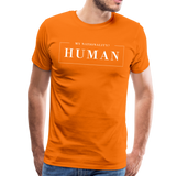 Human Männer Premium T-Shirt - Orange