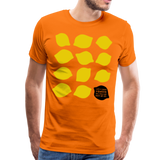 Life Is Short Männer Premium T-Shirt - Orange