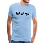 Let It Bee Männer Premium T-Shirt - Sky