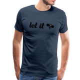Let It Bee Männer Premium T-Shirt - Navy