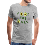 Good Fat Männer Premium T-Shirt - Grau meliert