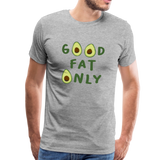 Good Fat Männer Premium T-Shirt - Grau meliert