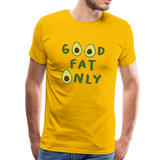 Good Fat Männer Premium T-Shirt - Sonnengelb