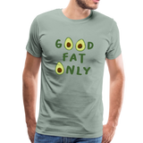 Good Fat Männer Premium T-Shirt - Graugrün