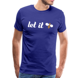 Let It Bee Männer Premium T-Shirt - Königsblau