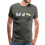 Let It Bee Männer Premium T-Shirt - Asphalt