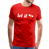 Let It Bee Männer Premium T-Shirt - Rot