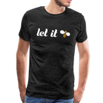 Let It Bee Männer Premium T-Shirt - Anthrazit