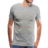 Home Männer Premium T-Shirt - Grau meliert