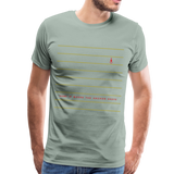 Home Männer Premium T-Shirt - Graugrün