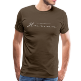 Human Männer Premium T-Shirt - Edelbraun