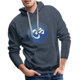 Yoga Men’s Premium Hoodie - Jeansblau