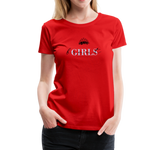 Braut Girls Frauen Premium T-Shirt - Rot