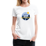1991 Frauen Premium T-Shirt - Weiß
