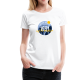 1991 Frauen Premium T-Shirt - Weiß
