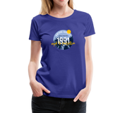 1991 Frauen Premium T-Shirt - Königsblau