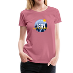 1991 Frauen Premium T-Shirt - Malve